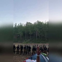 Akbelen'de nöbet alanı ablukaya alındı