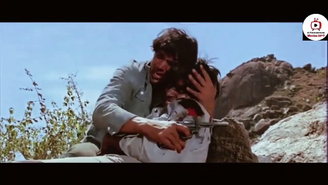 शोले फिल्म का अंतिम सीन | Sholay Climax Scene | Dharmendra , Amitabh Bachchan #sholay