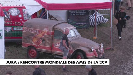 Jura : rencontre mondiale des amis de la 2CV