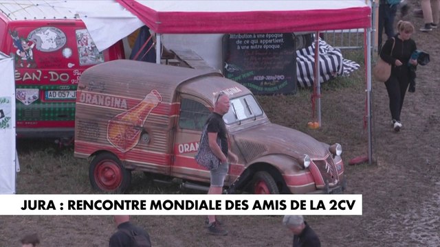 Jura : rencontre mondiale des amis de la 2CV