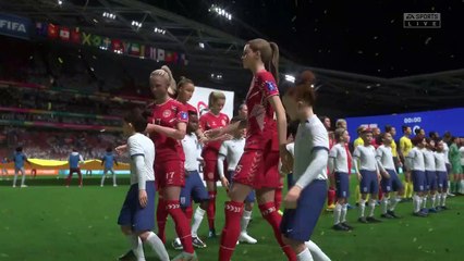 England vs Denmark 1 x 0 Highlights - FIFA 23 Woman's World Cup Group D