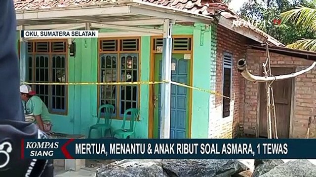 Satu Keluarga di Sumsel Ribut dan Saling Tikam, Satu Orang Tewas di Tempat