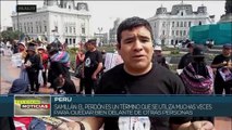 Movimientos sociales en Perú rechazan mensaje de perdón de Dina Boluarte