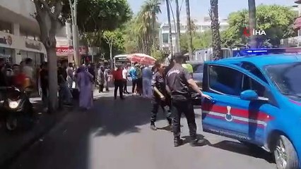 Yaya geçidinde otomobilin çarptığı kadın feryatlarıyla ortalığı inletti