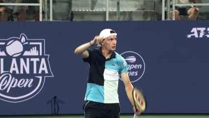 Atlanta - Humbert sort De Minaur pour rallier le dernier carré