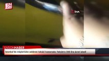 İstanbul’da müşterisine saldıran taksici kamerada