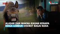 Alasan dan Makna Kiasan Kenapa Kerja Lembur Disebut Bagai Kuda