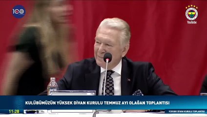 Dialogue qui a marqué le conseil d'administration du Haut Conseil de Fenerbahce ! Ne le faites pas parler, il a des dettes