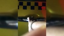 Un chauffeur de taxi a attaqué un passager à Ortaköy