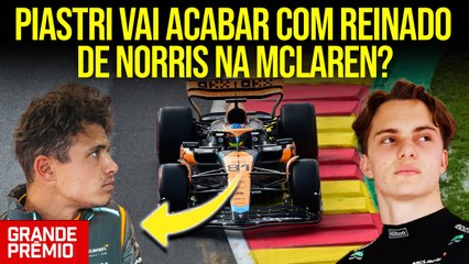 Piastri já coloca manguinhas de fora e ameaça reinado de Norris na McLaren