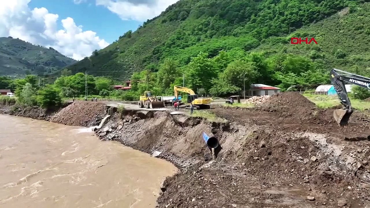 Travaux de détermination des dommages dus aux inondations et aux glissements de terrain à Ordu terminés