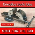 HOW TO MAKE A VISE FORM CHAIN GEAR LIFE HACK TOOL MAKING TOOL TIPS, TOOL IDEAS, CREATIVE TOOLS, TOOLTIPS