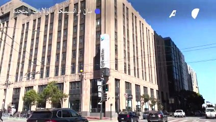 تثبيت الشعار الجديد "X" على مبنى تويتر في سان فرانسيسكو