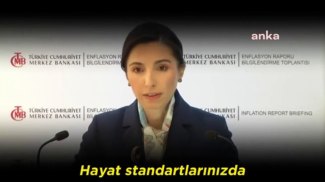 Salıcı, membre du CHP PM, critique les prévisions d'inflation du gouverneur de la banque centrale Erkan