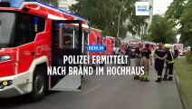 Schwere Brandstiftung? Polizei ermittelt nach Horror-Feuer in Berlin