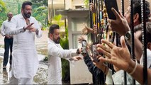 Sanjay Dutt Birthday: एक झलक के लिए घर के बाहर Fans की लगी भीड़, Gate तोड़कर किया ये...! FilmiBeat