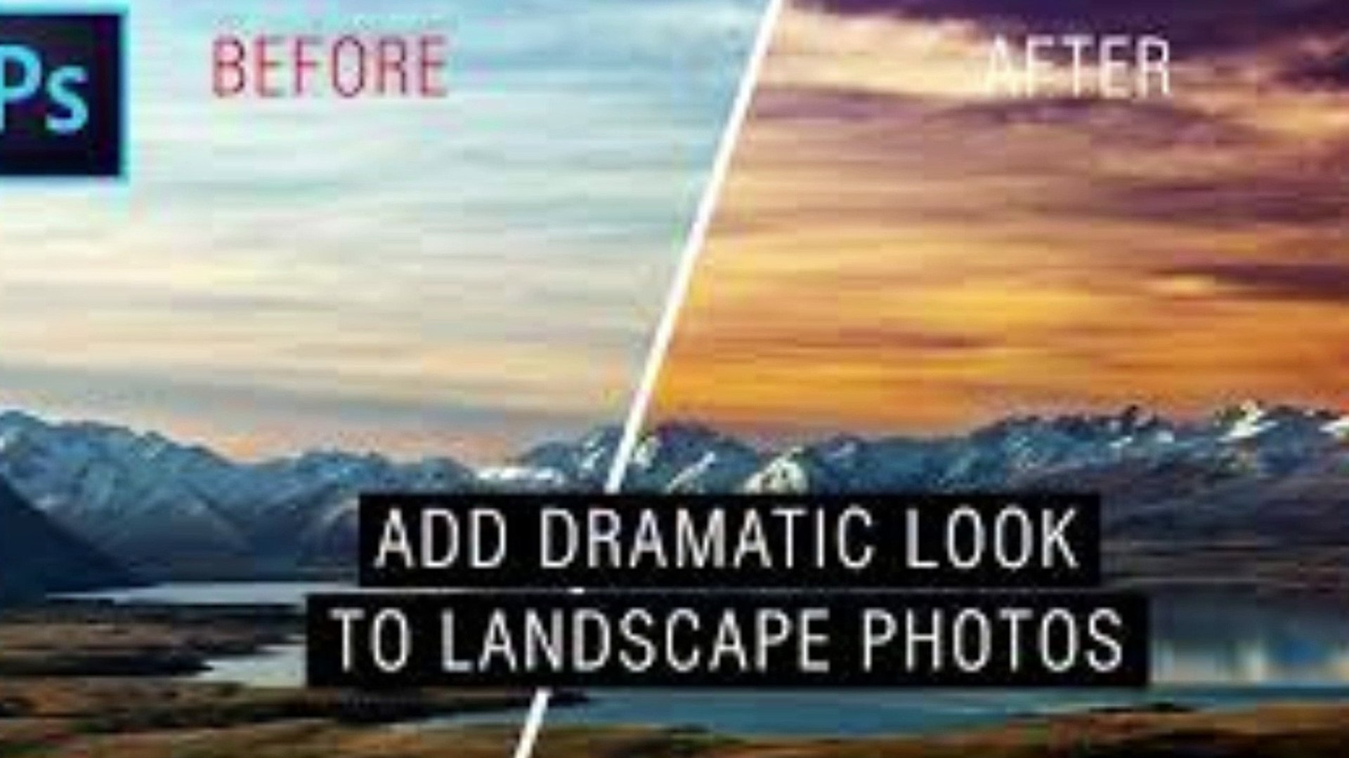 ⁣Amazing Tips to Edit Landscape Photo in Photoshop in Hindi |Technical Learning