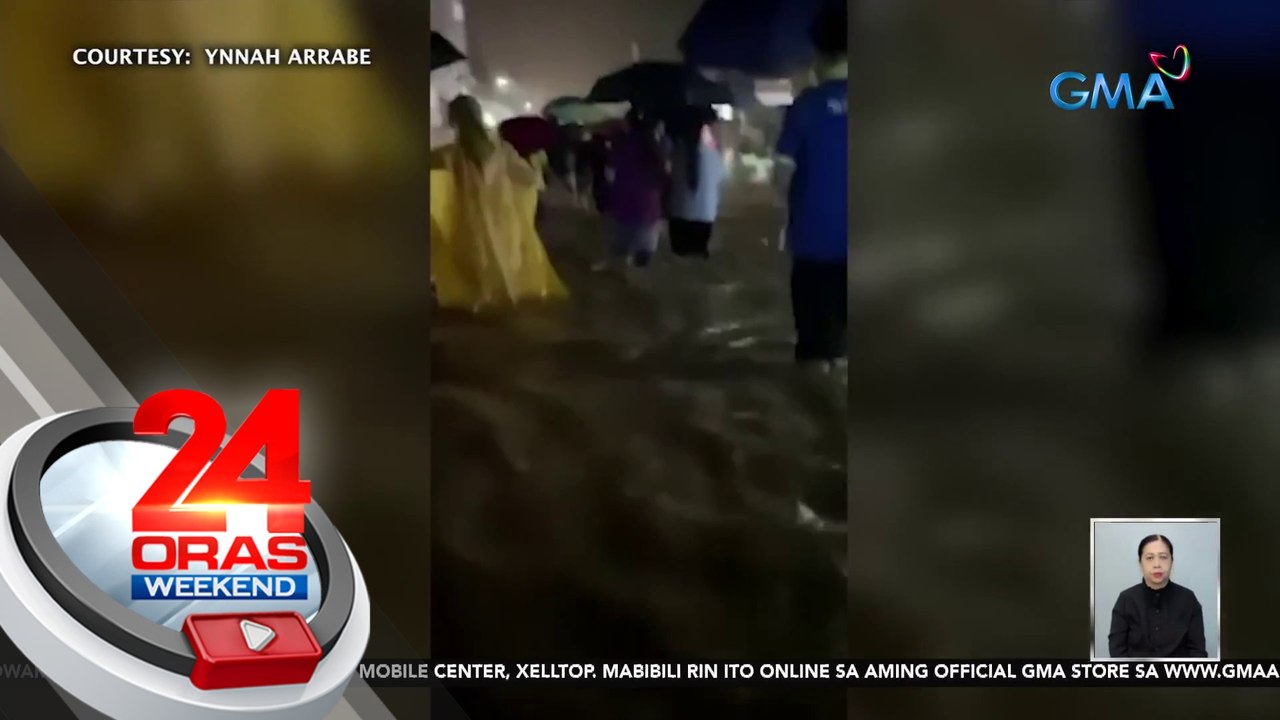 Ilang lugar sa Zambales, binaha rin dahil sa malalakas na pag-ulan | 24 Oras Weekend