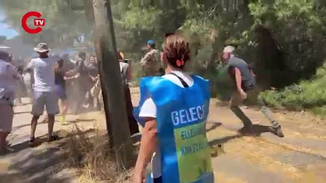 Akbelen'de direniş sürüyor: Biber gazlı ve TOMA'lı müdahale!