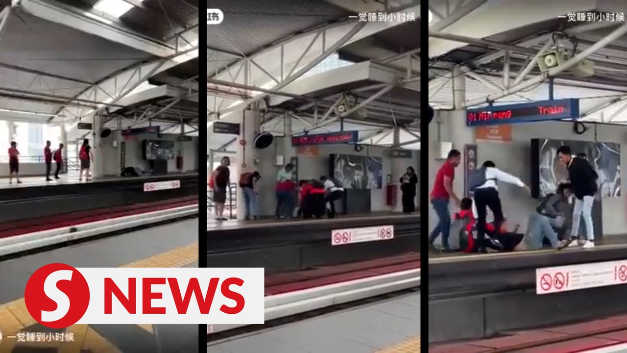 Cops hunting suspect who attacked woman, trespassed LRT track