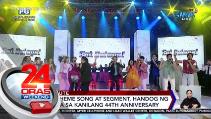 24 Oras Weekend Part 3: PBBM sa norte, presyo ng gulay, EB's 44th anniversary, atbp.