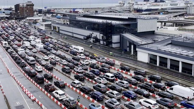 Travellers face queues at Port of Dover as summer getaway begins