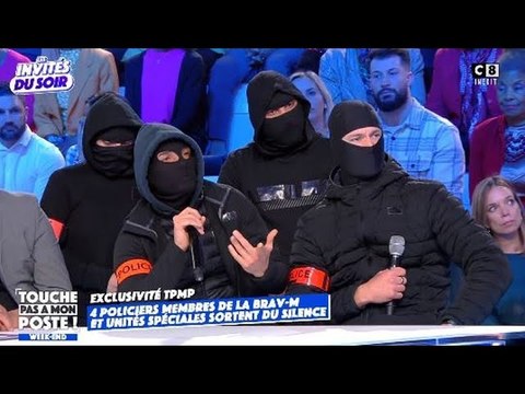 TPMP était au courant : l'ex-policier qui a parlé au nom de la Brav-M chez Cyril Hanouna expliqu