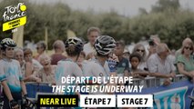 The stage is underway - Stage 7 - Tour de France Femmes avec Zwift 2023