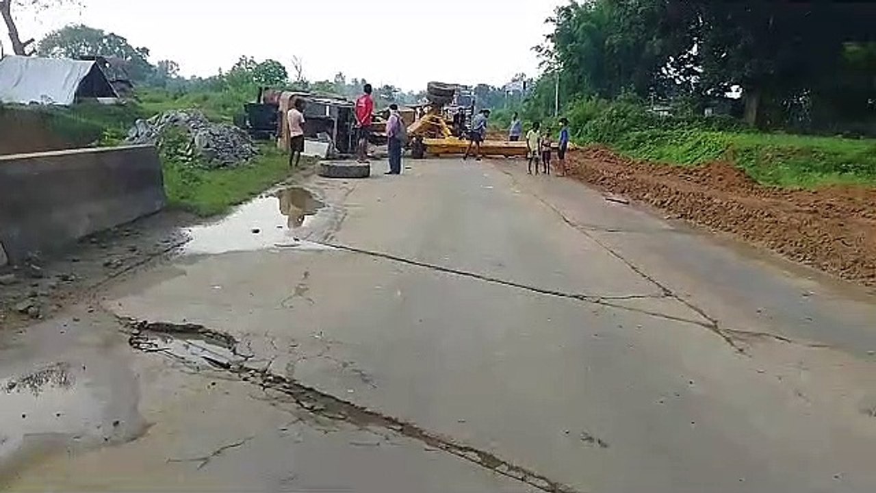 एनएच-४३ पर फिर हादसा, साढ़े चार घंटे बाधित रहा...