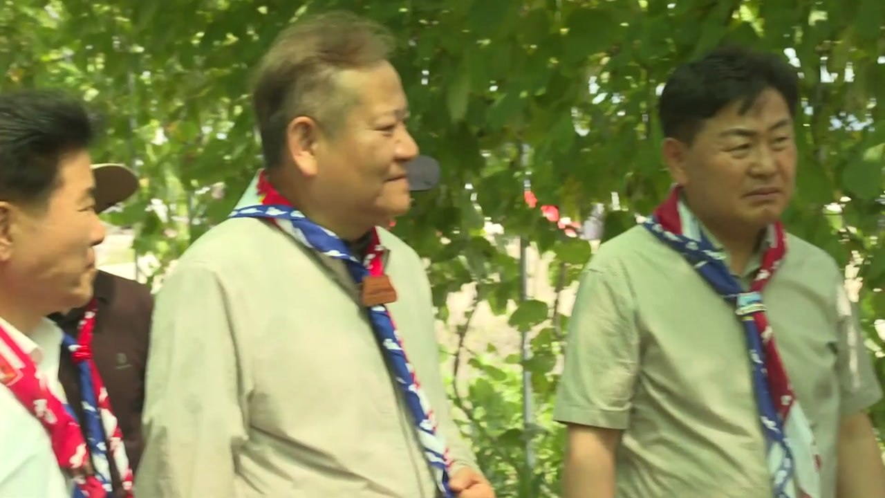 이상민 행정안전부 장관 새만금 세계잼버리 현장 점검 / YTN