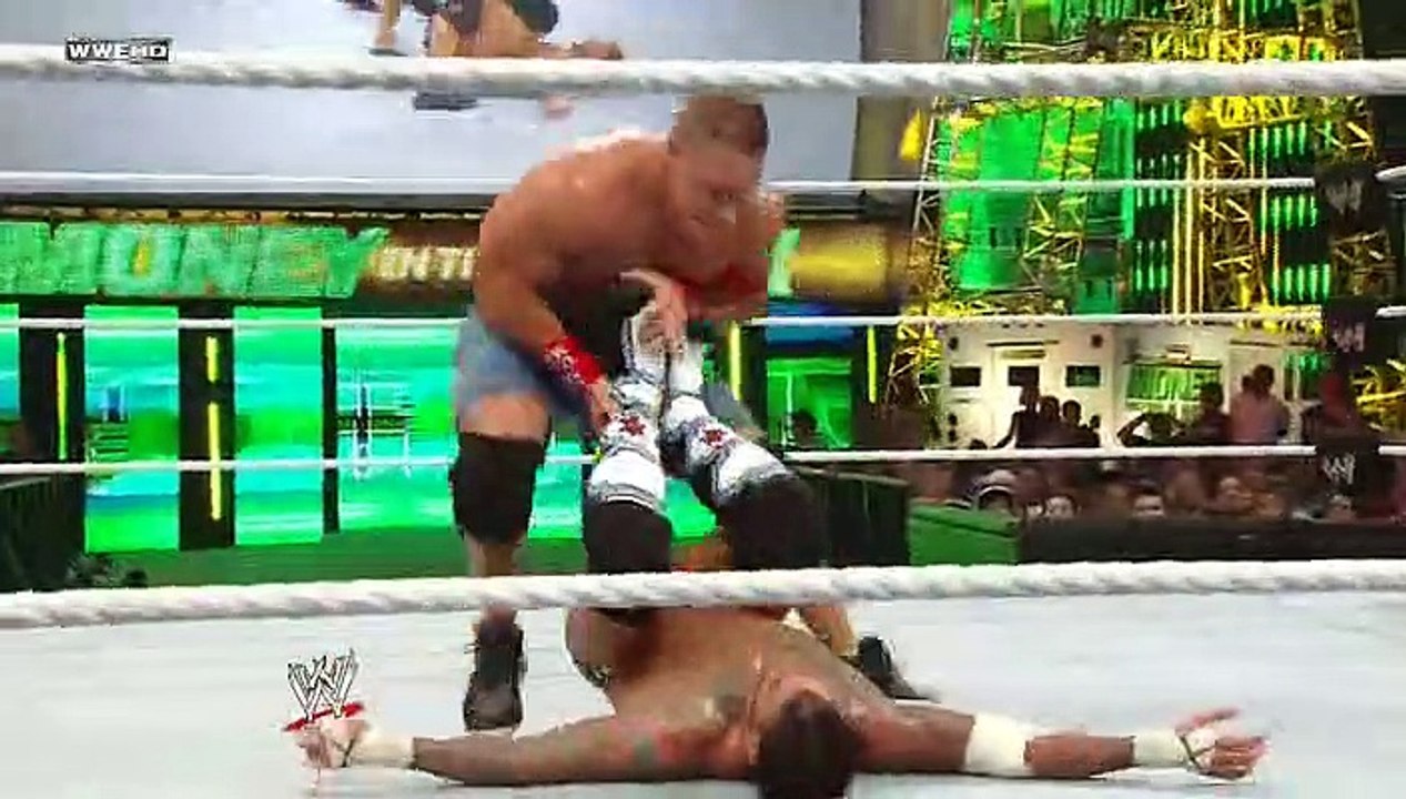 CM Punk vs John Cena -Money In The Bank 2011