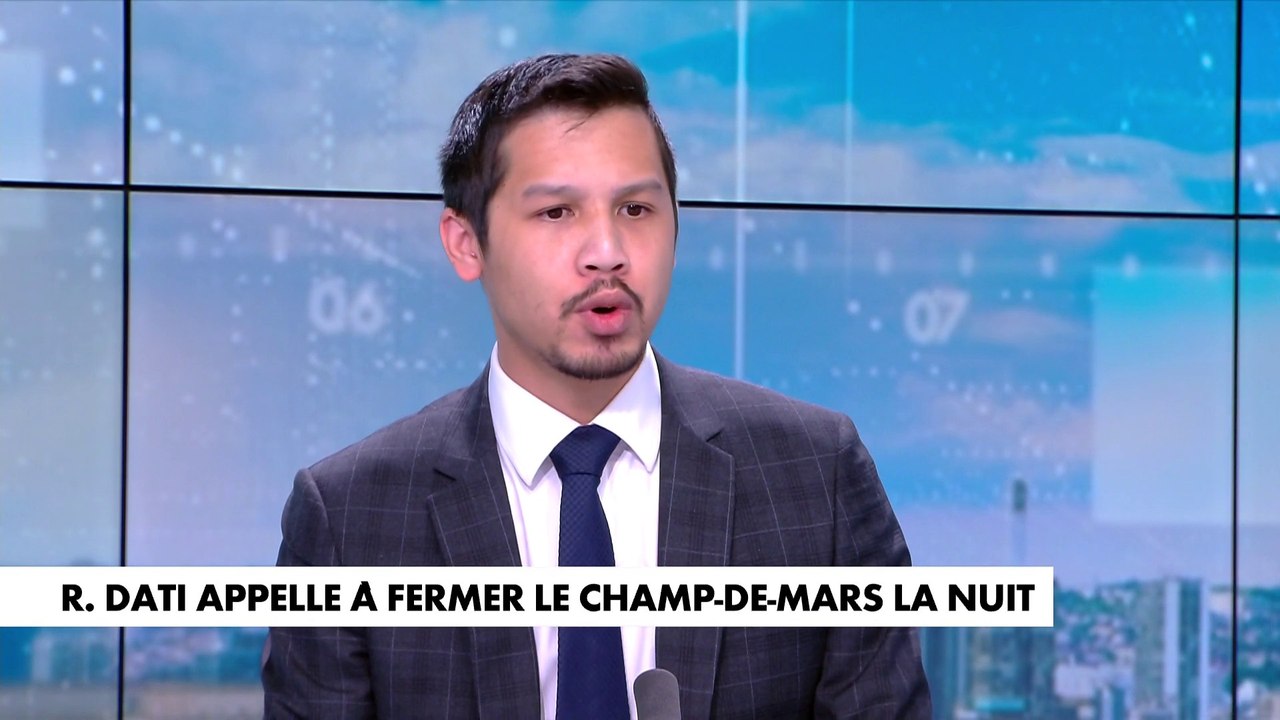 William Thay : «Anne Hidalgo a transformé le Champ de Mars en champs de ruines»