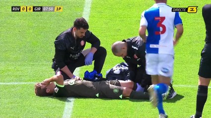 Pablo Torre, lesionado en el amistoso del Girona