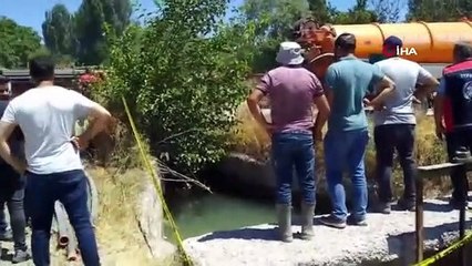 7 yaşındaki kayıp çocuk için su kanalında arama çalışmaları başlatıldı