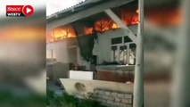Elazığ'da buzdolabının motorundaki patlama yangına neden oldu 