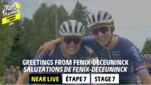 Greetings from Fenix-Deceuninck  - Stage 7 - Tour de France Femmes avec Zwift 2023