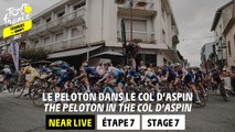 The peloton in the Col d'Aspin - Stage 7 - Tour de France Femmes avec Zwift 2023