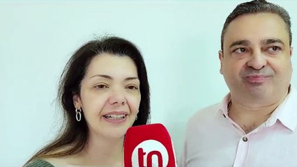 Pais do pequeno Enzo ficam emocionados em inauguração de escola