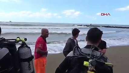 Trabzon'da Denizde Kaybolan Genç Hayatını Kaybetti