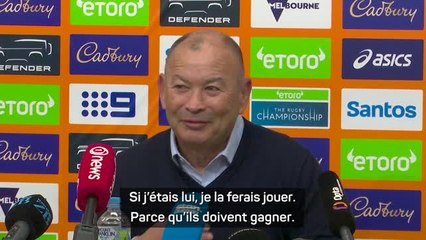 Australie - Quand Eddie Jones conseille de tout faire pour que Sam Kerr joue lundi...