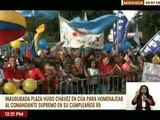 Miranda | Inauguran Plaza Hugo Chávez en Cúa en honor al Comandante Eterno