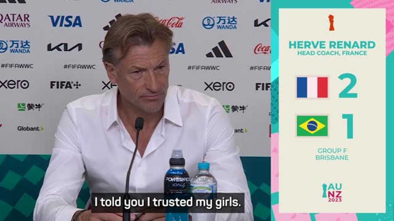 We weren't allowed to make mistakes - Renard