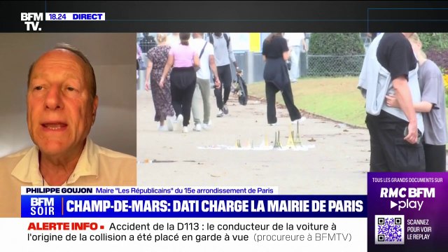 Philippe Goujon (LR): La nuit, on n'a rien à faire sur le Champ-de-Mars à 2h ou 3h du matin