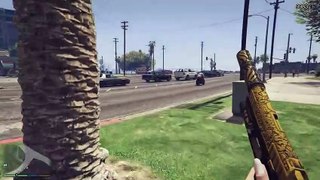 GTA 5 Funny Moments: Beautiful Woman Takes Control! Hilarious Old Driver Reaction