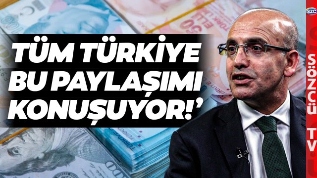 Mehmet Şimşek Tweet Attı Sosyal Medya Karıştı! Türkiye Bu Fişi Konuşuyor