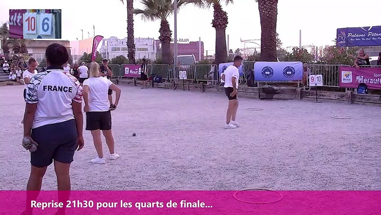 Samedi 29 juillet 2023 : International de Palavas-les-Flots - Pétanque féminine