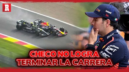 Checo Pérez NO TERMINÓ la Carrera Sprint