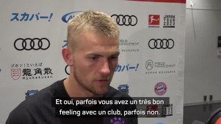 Bayern Munich - De Ligt sur Mané : “Parfois vous avez un très bon feeling avec un club, parfois non”