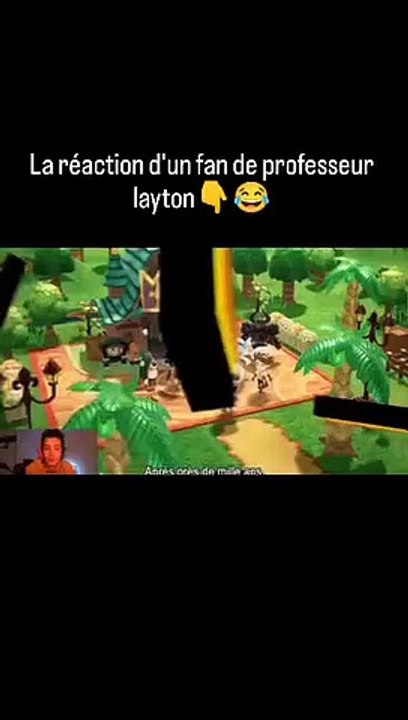 PROFESSEUR LAYTON  2024 ( REACTION )