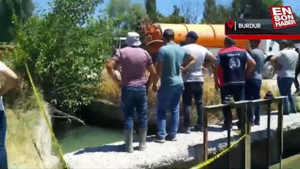 Burdur’da kaybolan 7 yaşındaki çocuk sulama kanalında ölü olarak bulundu